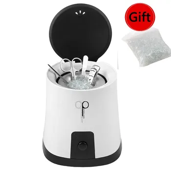 

1 Set Nail Art Tools High Temperature Sterilization Sterilizer Box Nail Equipment Easy Use Mini Disinfect Machine Disinfector