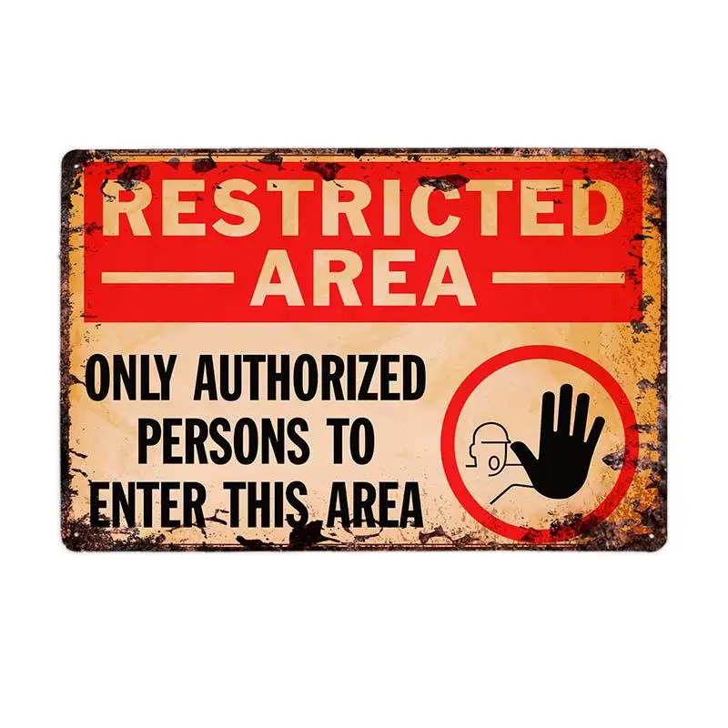 Предупреждение Area 51-металлическая жестяная вывеска НЛО Винтаж стенные бляшки Искусство Плакат Украшение картина Декор покраска металла жестяная вывеска Настенный декор - Цвет: Бургундия