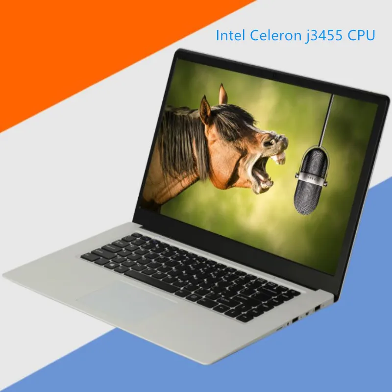 Intel Celeron J3455 4 ядра HD графика 6 г оперативная память + 240 SSD 15,6 дюймов 16:9 HD 1920x1080 P Windows10 тетрадь ноутбук