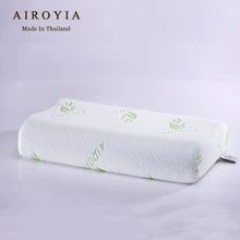 Чистый натуральный латекс Ортопедическая подушка для шеи позвоночник здоровье латексная подушка для шеи Подушка с эффектом памяти сделано в Таиланде фактор