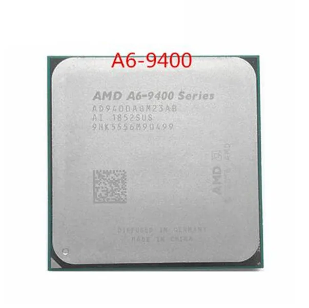 AMD A6-Series A6 9400 3 7 ГГц двухъядерный процессор 65 Вт Разъем AM4 Бесплатная доставка |