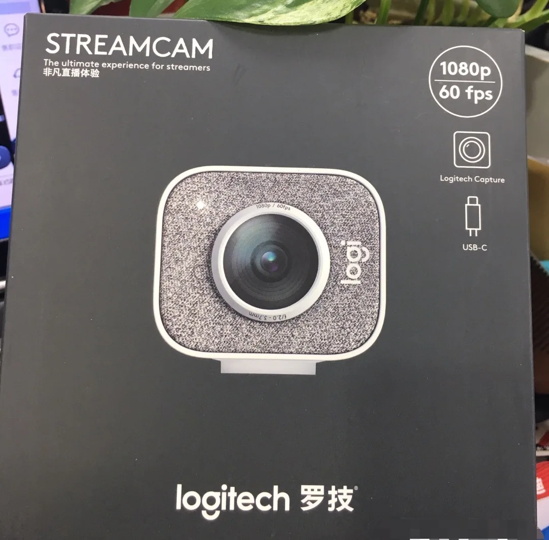 Logitech-streamcam professional webカメラ,usb,フルhd,1080p