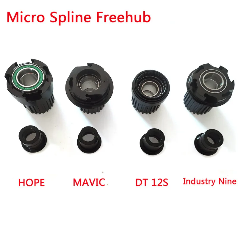 Spline Freehub для MAVIC/HOPE/industrial Nine/DT Micro 12 Скоростей MTB велосипед концентратора 180/240/350