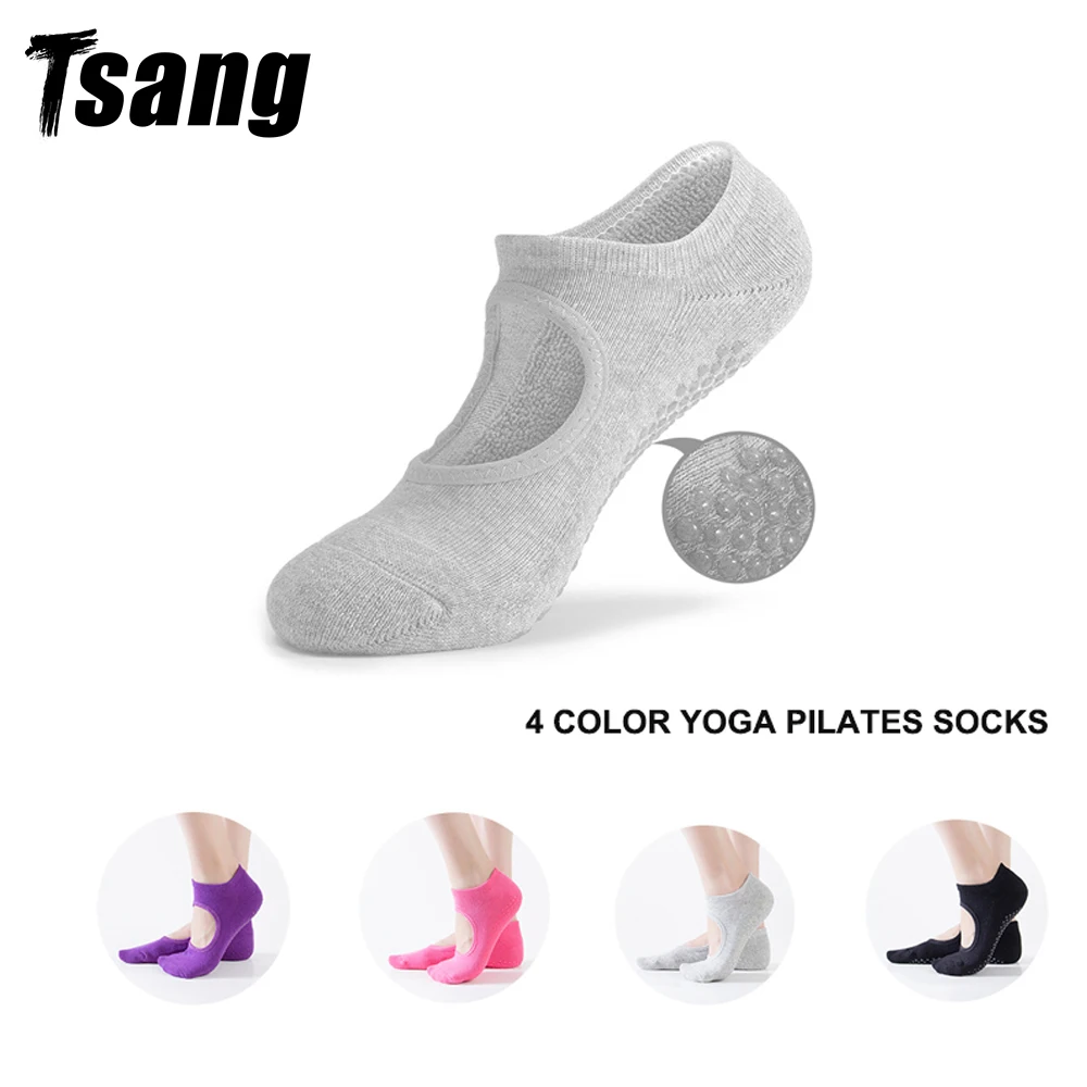 Promo Yoga-Socks Dance-Workout Anti-Slip Pilates Sport Cotton Fitness Ankle Ankle xXK78gEq3