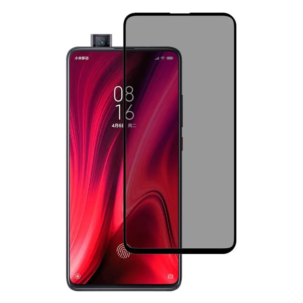 

9H 5D Privacy Black Tempered Glass For Xiaomi Redmi K20 Anti-Spy Screen Protector For Redmi K20 Pro Anti Glare Protective film