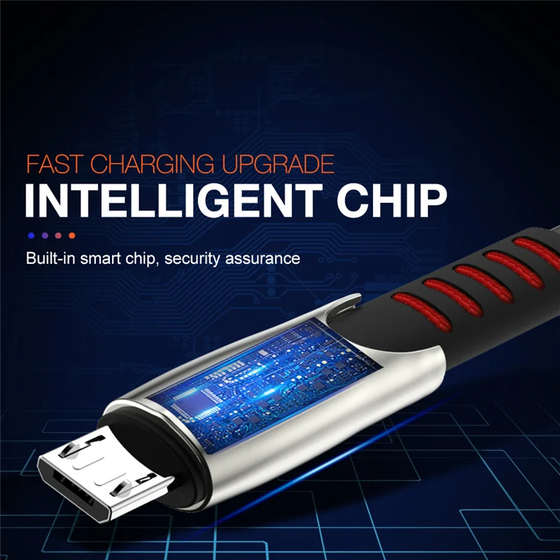 NOHON цинковый сплав Быстрая зарядка Micro USB кабель для samsung S7 Xiaomi huawei LG sony Motorola Tablet Android Мобильный телефон шнур провод