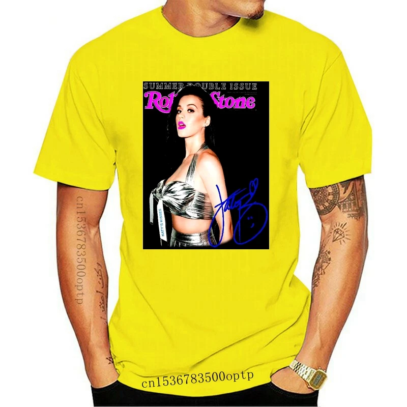Новые футболки WZSYOOL Katy хлопковые мужские с надписями модные коротким рукавом 2021