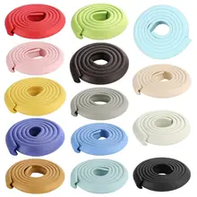 OOTDTY 2 м защитный ремень для кромки стола для безопасности ребенка, защита углов стола, резиновая защита стола для детей, L форма, мягкий край и угловые ограждения