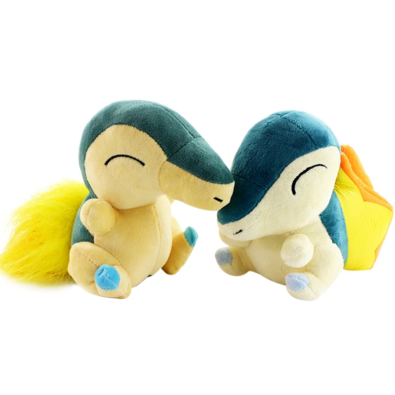 16 см 2 стиля аниме милые Cyndaquil плюшевые куклы Мультяшные игрушки для детей лучшие