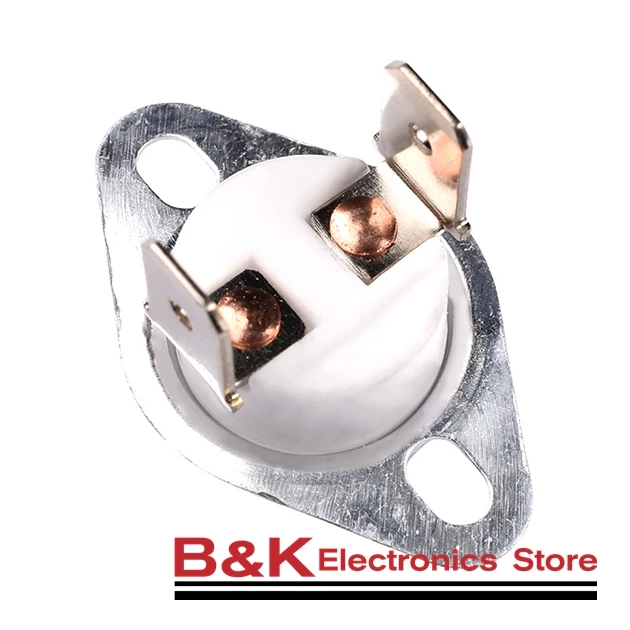 2PCS/KSD302 16A 250V 40-300 degree Ceramic KSD301 Normal Close/Open Temperature Switch Thermostat 85C 95C 110C 130C 150C 300C temperature switch
