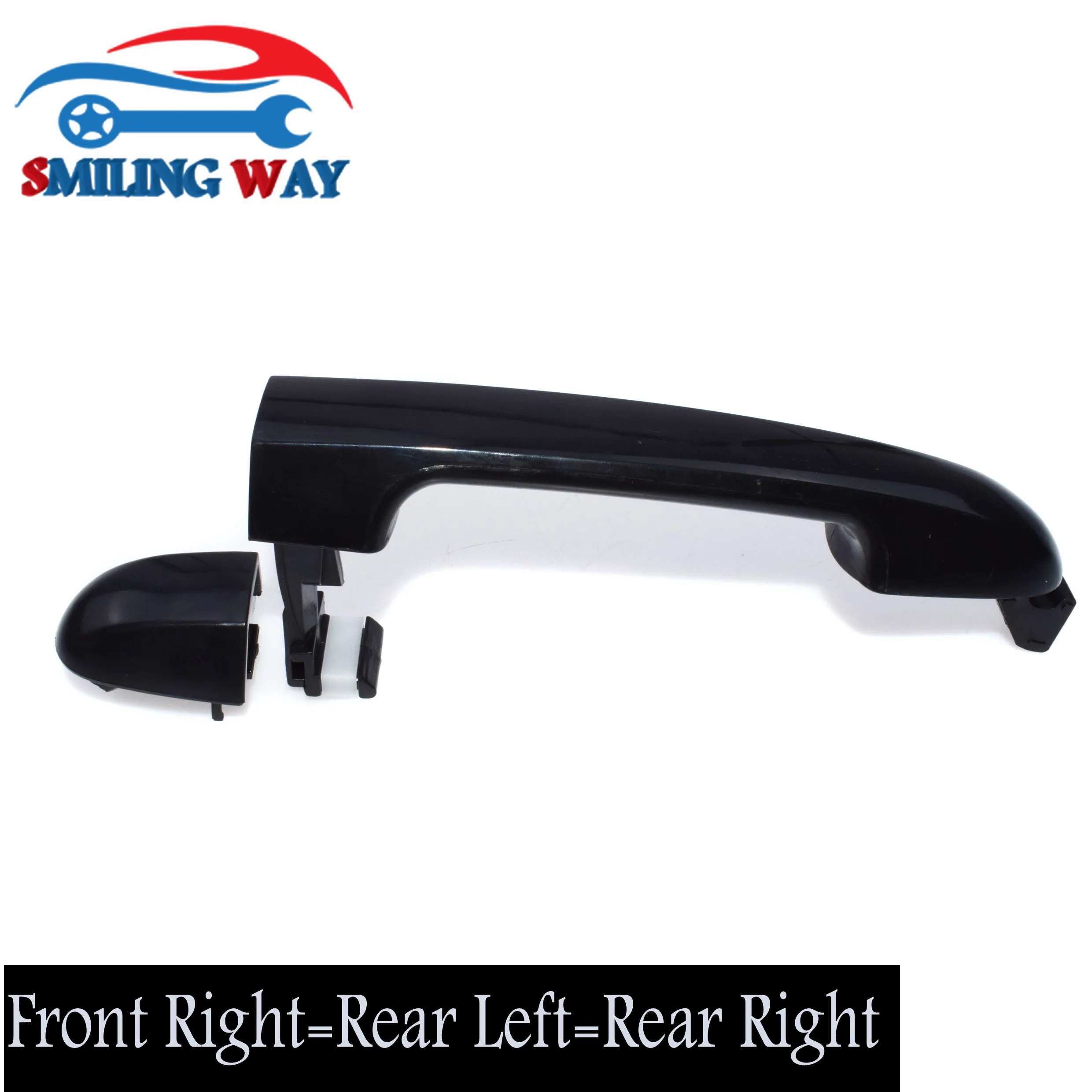 SMILING WAY# Interior Inside Door Handle Catch Set For Hyundai Elantra 2.0L 2007 2008 2009 2010 2011 2012