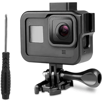 

For GoPro Hero 8 Aluminum Alloy Frame Housing Protective Shell Case Cover For GoPro Hero 8 Camera Accessories