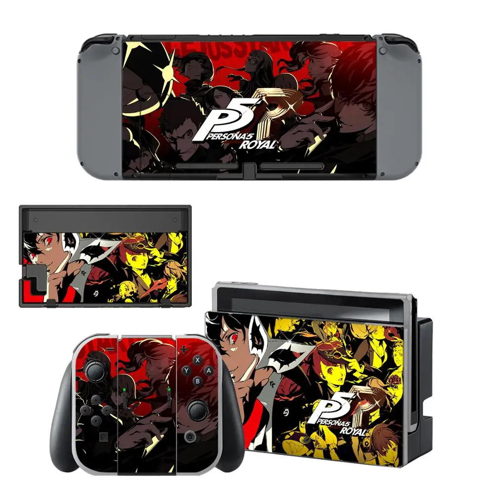 Persona 5 королевская nintendo switch, кожная наклейка для nintendo Switch NS, контроллер Joy-con