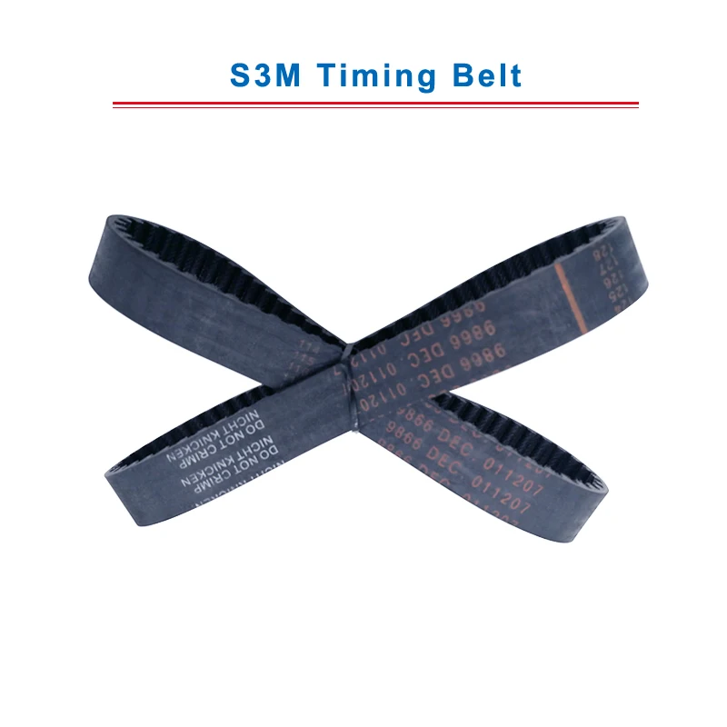 

S3M Timing Belt with circular teeth model S3M-564/570/573/579/582/585/591/594/597/600 teeth pitch 3mm belt thickness 2.2mm