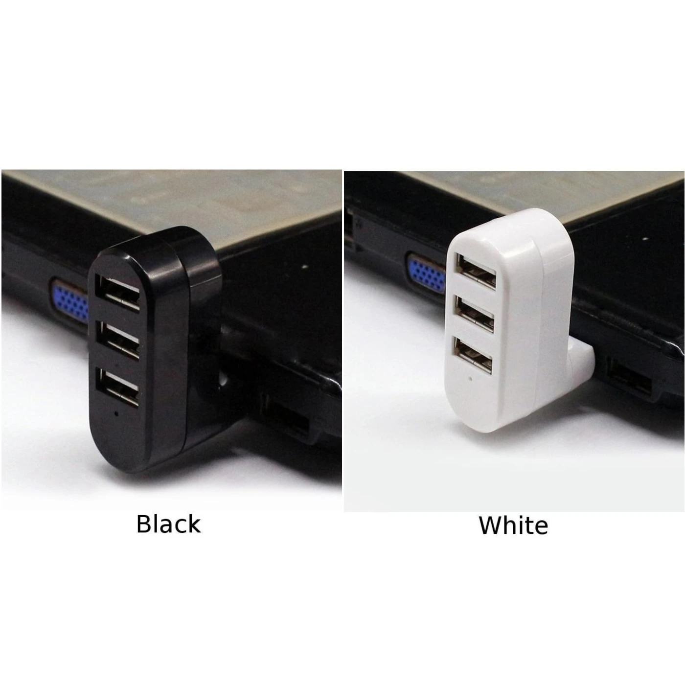 Мини 3 Интерфейс USB Мини Вращающийся разветвитель адаптер концентратор для Mac компьютер Ноутбук