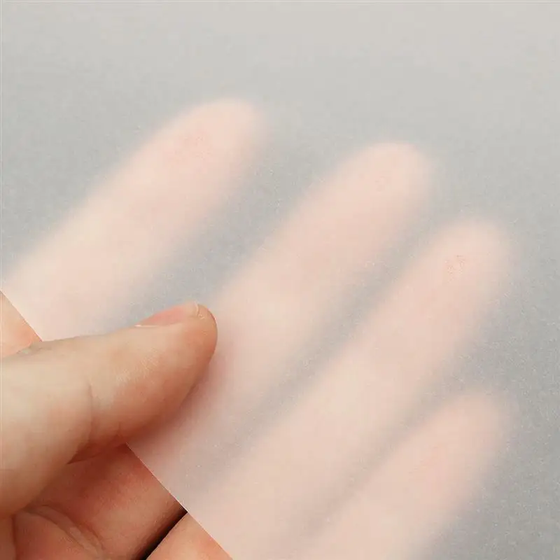 100pcs A4 Translucent Tracing Paper Copy Transfer Printing Drawing Paper Sulfuric Acid Paper For Engineering Drawing/ Printing