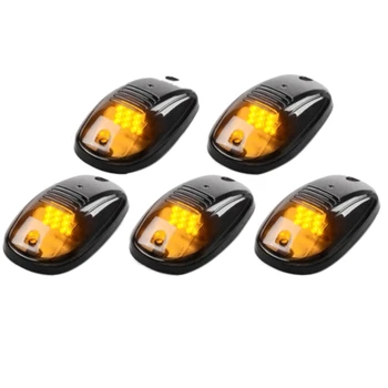 

5Pcs 9LED Cab Roof Running Marker Lights for Dodge Ram Pickup 2003-2018