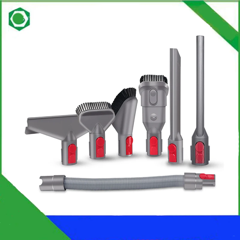 7 шт./компл. боковая щетка для пыли мягкая трубка насадка на крючок Dyson V6 V7 V8 V10 V11