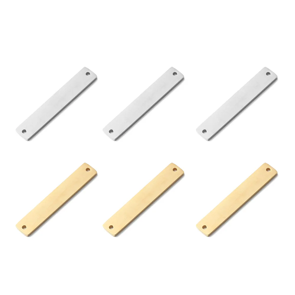 Lot De 25 Plaques Métal Vierges à Graver - Acier Inoxydable 3x2,5 Cm | Idéal Pour Porte-clés Et Identification