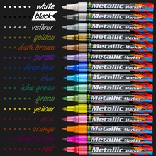 15 цветов акриловая краска маркер ручка маркер эскиз канцелярских товаров ручка краски крафт набор для стеклокерамики рок фарфора краски ing