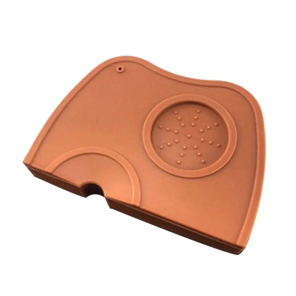 

Thickened Accessories Tamper Mat Silicone Pad Coffee Powder Kitchen Latte Small Home Rest Tool Filler Anti Slip Bar