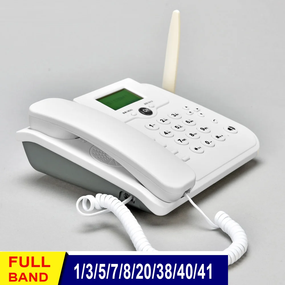 DongZhenHua W101W Modem 4g Wifi Router 3G GSM Cordless Home Fixed Voice Call Desk 4g Telephone Landline Phone Sim Card Booster