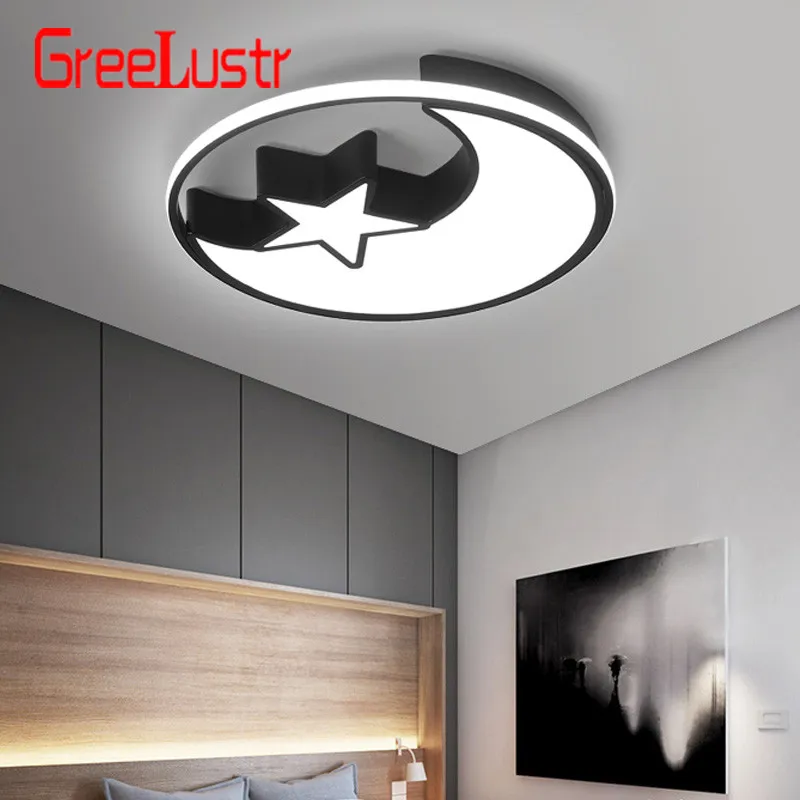 

Nordic Modern Round child ceiling lamp Fixtures LED Lustre Bedroom Restaurant Dimmable ceiling lamp Lighting