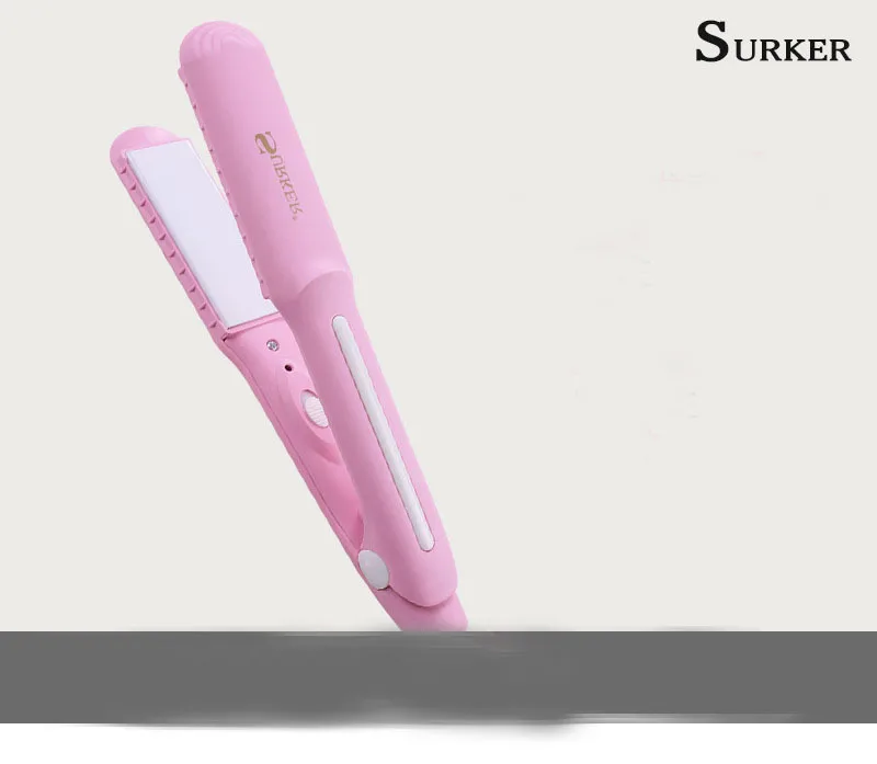 Surker, электрический выпрямитель для волос, SK-106, портативное выпрямление, утюжок для ухода за волосами, керамическая панель, температура
