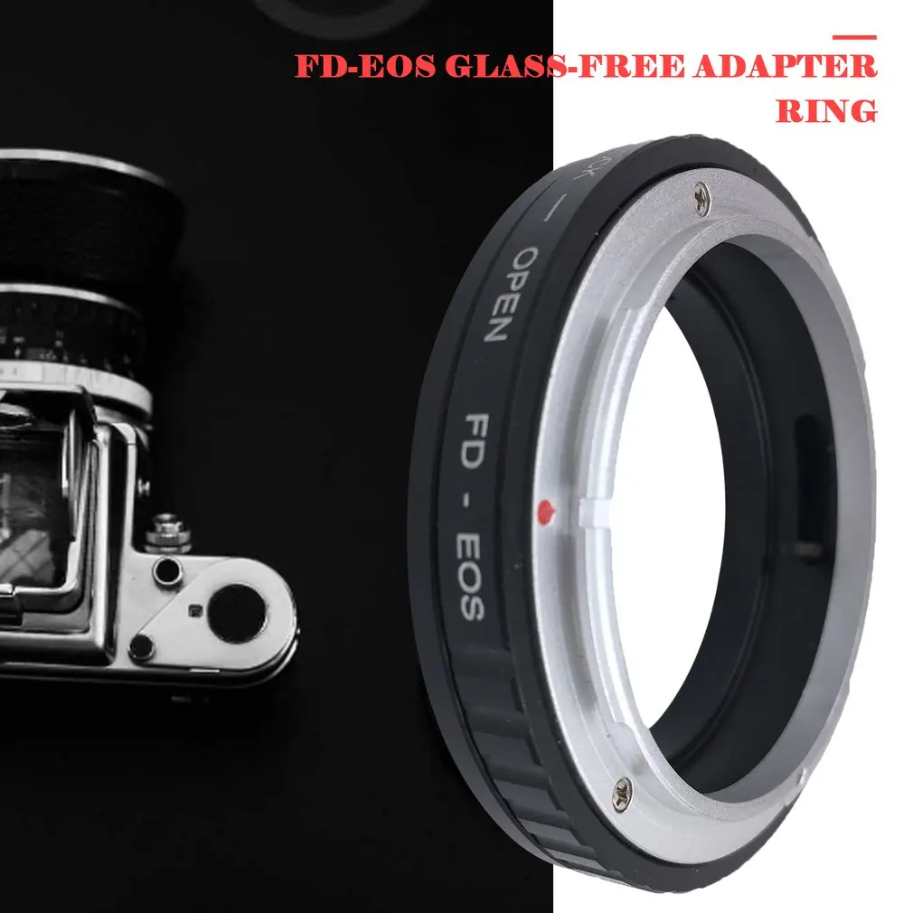 Для Canon объектив FD К EOS EF камера FD-EOS крепление для труб переходное кольцо алюминиевый литой адаптер кольцо без стекла