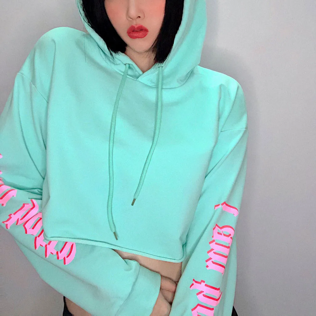 mint green hoodie women's