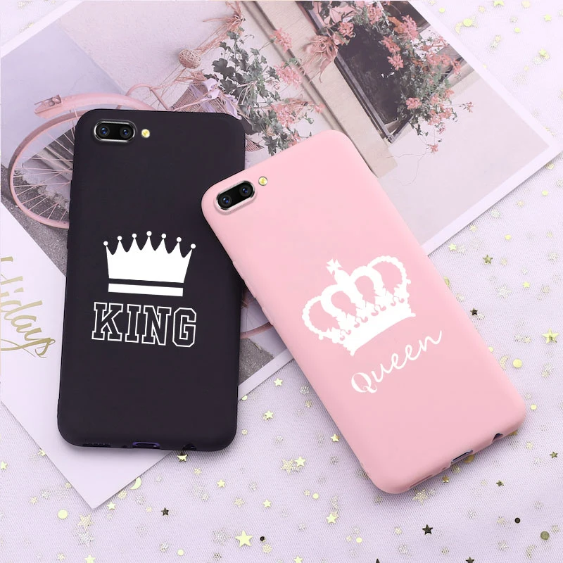 

Matte Silicone TPU Case For OPPO Realme 2 3 Pro X Lite Cases Coque OPPO Reno R11 R11S R9 R9S Plus R15 R17 Funda King Queen Cover