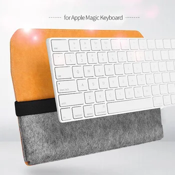 

Dust Cover Protective Case PU Leather No Zipper Durable Pouch Sleeve Anti Scratch Practical Multicolor Fashion Lightweight Felt