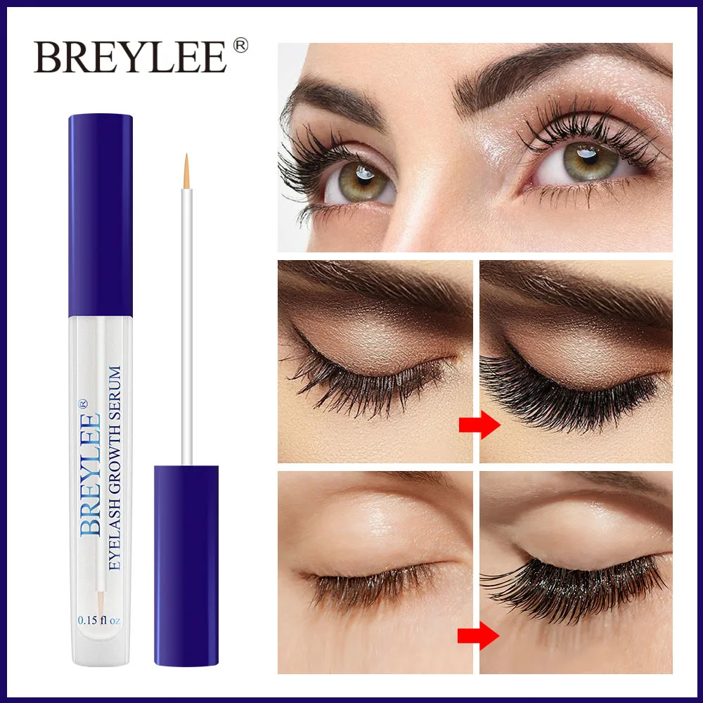 

Breylee Growth Serum New Style Enhancer Eye Lash Treatment Liquid Longer Fuller Thicker Eyelash Extension Makeup