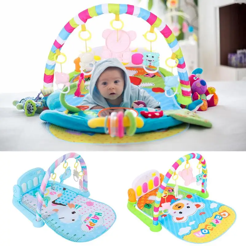 Детский коврик для пианино, новые и красивые узоры, модное музыкальное одеяло, Детская интерактивная игрушка для развития мудрости