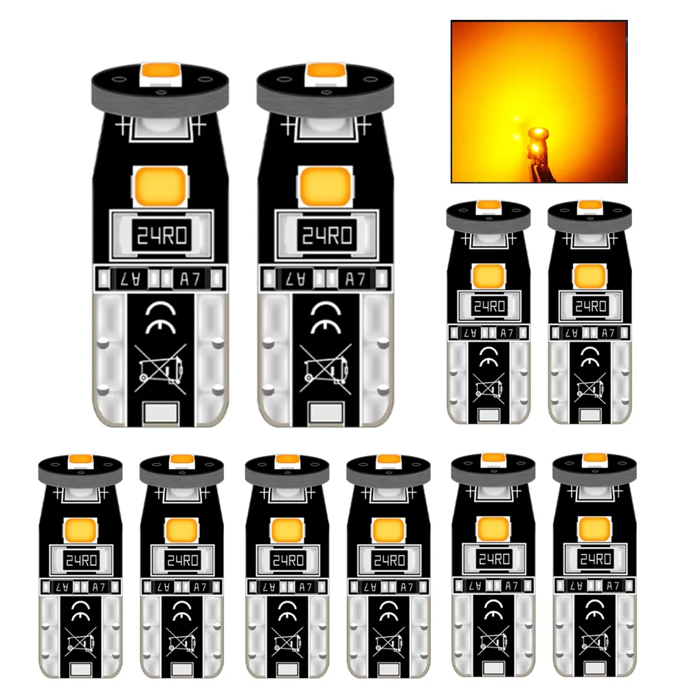 10x W5W T10 led canbus для honda crv 2008/accord 2003 2007/civic 2008/ford focus mk1/ford mondeo mk3/audi a3 sportback | Автомобили и