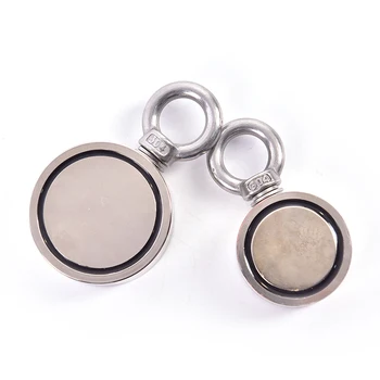 

Double Sided Powerful Neodymium Magnet Strong Salvage River Fishing Magnets Ndfeb Magnets Industrial Magnet As Pictures