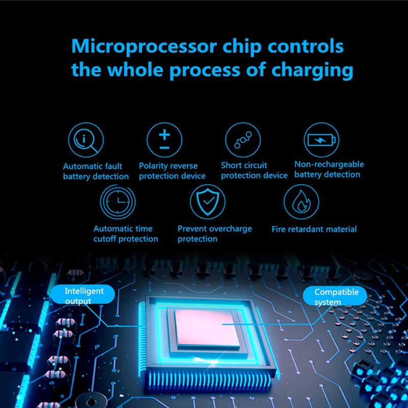 C818 зарядное устройство для nimh 2a 3a перезаряжаемая батарея AA AAA Ni-MH Быстрая зарядка интеллектуальное отключение глобальная универсальная DC вилка