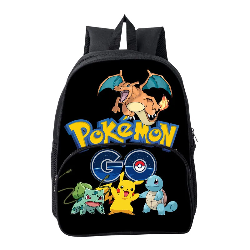 Аниме сумка Mochila рюкзак Pokemon дети для подростков мультфильм девочка дети обратно школьные сумки ноутбук рюкзак Пикачу - Цвет: 16