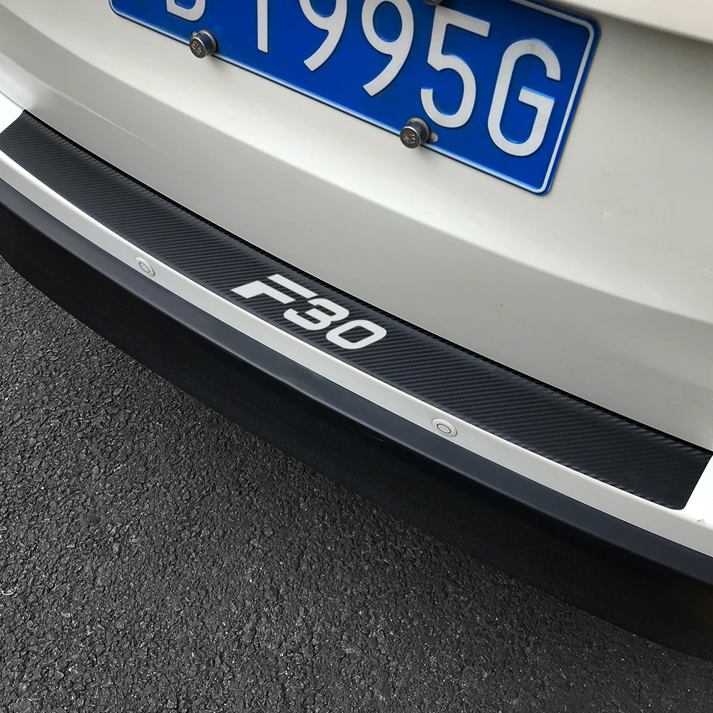 Наклейка на задний бампер для багажника аксессуары BMW F10 5 Series F01 F02 F07 F11 F12 F13 F15 F16 F17