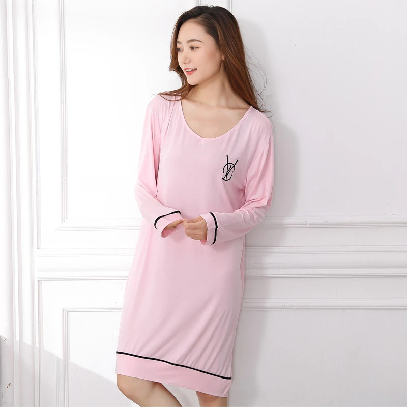 Modal nightgown long Clearance