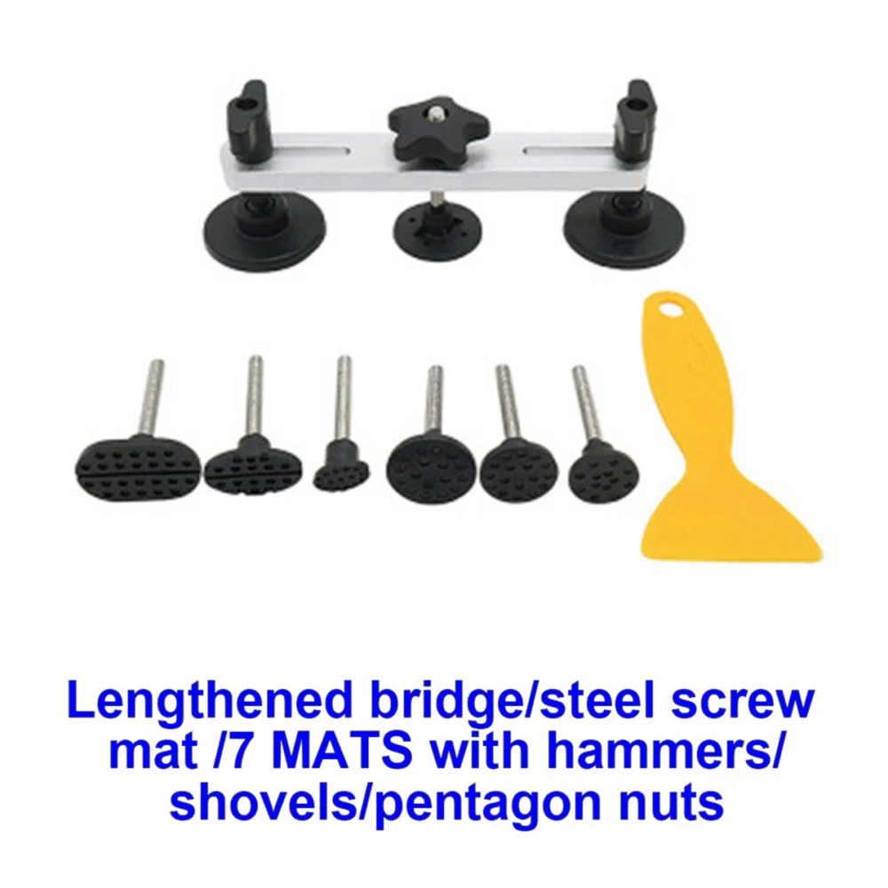 

Auto Dent Repair Tool Kit Tabs Removal Hail Paintless Glue Puller Gaskets Lifter