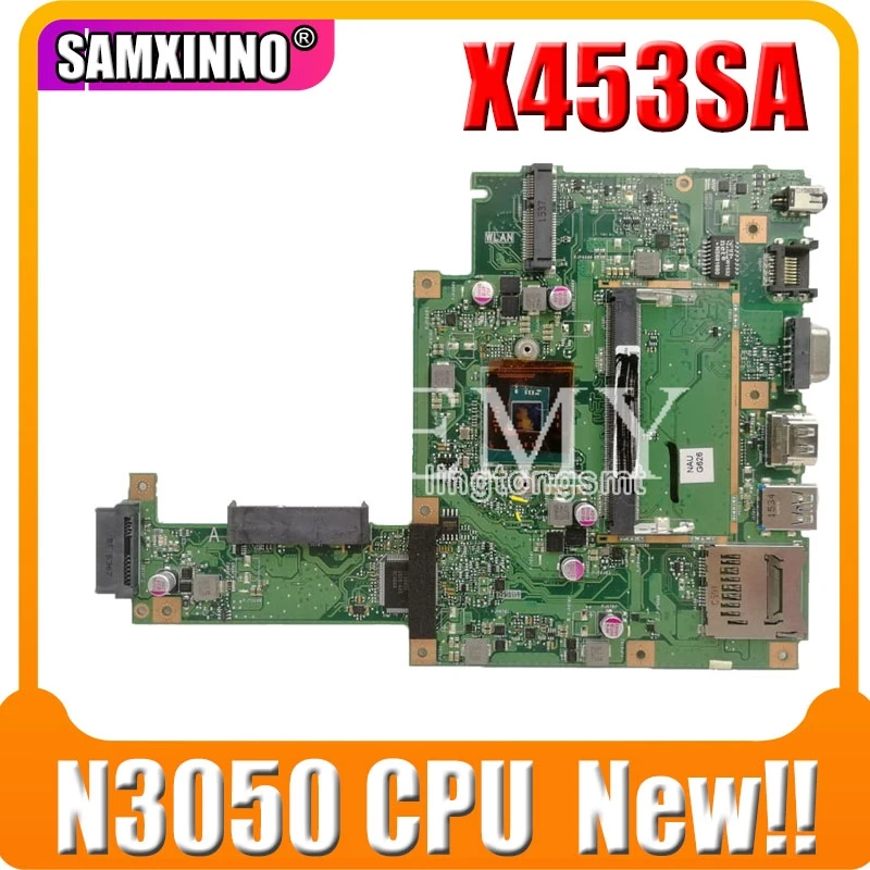 Материнская плата X453SA REV2.0 для For Asus X453S X453 материнская ноутбука N3050 CPU 100%