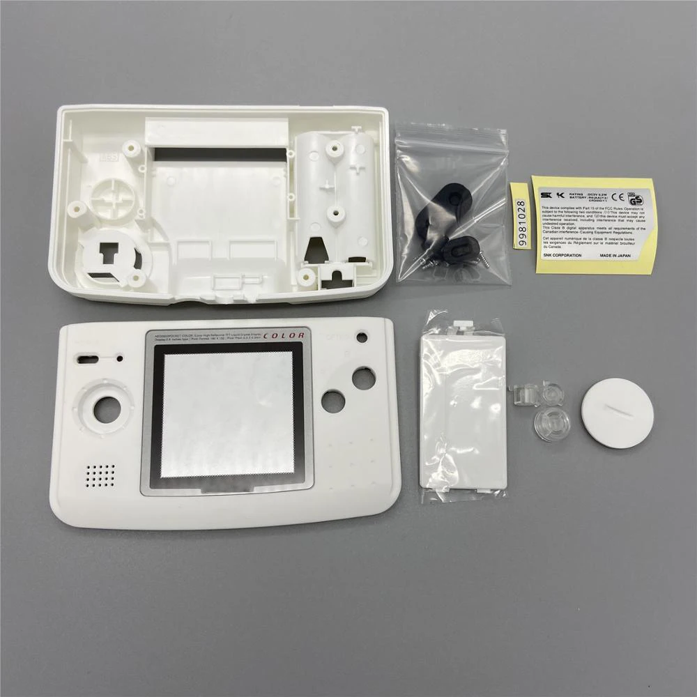 Capa de Plástico para Substituição para Snk Reparo de Cor de Bolso Ngpc Negra - Image 4