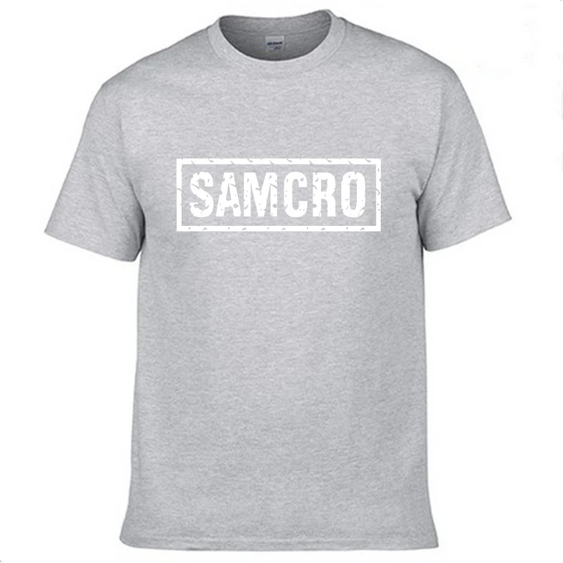 SOA Sons of anarchy/детская модная футболка с принтом «SAMCRO» модные повседневные хлопковые футболки в стиле хип-хоп с короткими рукавами для мужчин и женщин
