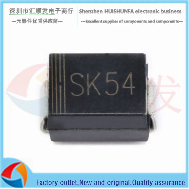 

Оригинальный оригинальный патч SK54 SMB SK54 SMC 5A 40V диод Шоттки