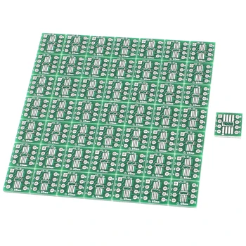 

LBER 50Pcs SOP8 SSOP8 TSSOP8 SMD To DIP8 Adapter 0.65/1.27mm PCB Board