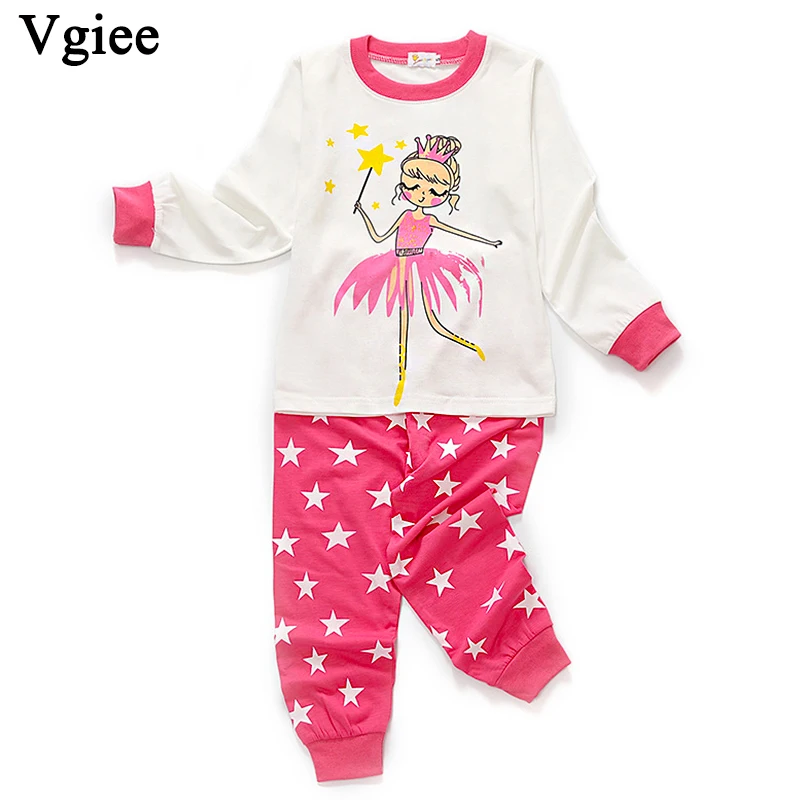 

Vgiee Clothes for Girls Boys Kids for Ballet Princess Cartoon Full Unisex 2019 Fashion Children Set Fall Winter Clothes CC211