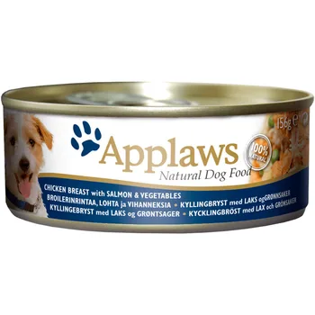 

APPLAWS APPLAWS for adult dogs with chicken, salmon and vegetables 156 g
