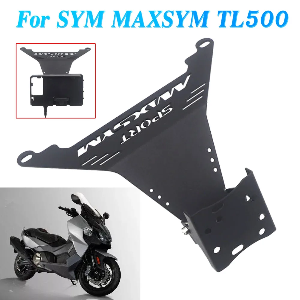 Mobile Phone Holder Stand Bracket navigation GPS bracket board USB Charger  For SYM MAXSYM TL 500 TL500 Motorcycle Accessories - AliExpress Automobiles  \u0026 Motorcycles
