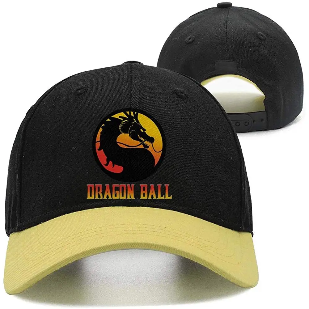Регулируемый водитель Шапки Dragon-Ball-логотипы-сетки Бейсбол Кепки для Для мужчин